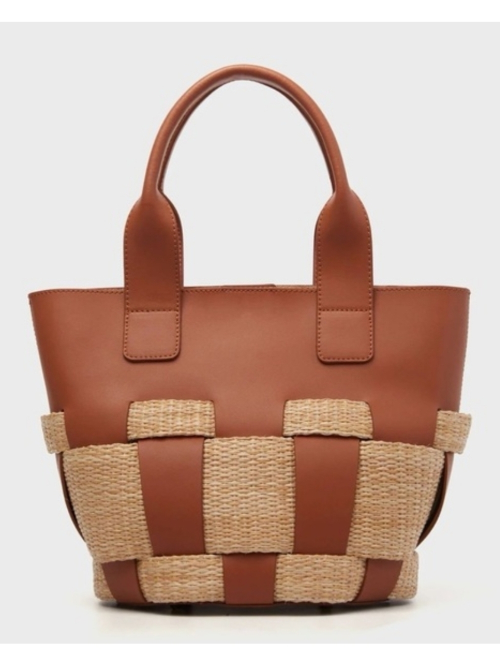 Tuckernuck - Monroe Woven Leather Raffia Tote